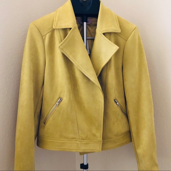 Philosophy Jackets & Blazers - Philosophy Faux Suede Moto Jacket